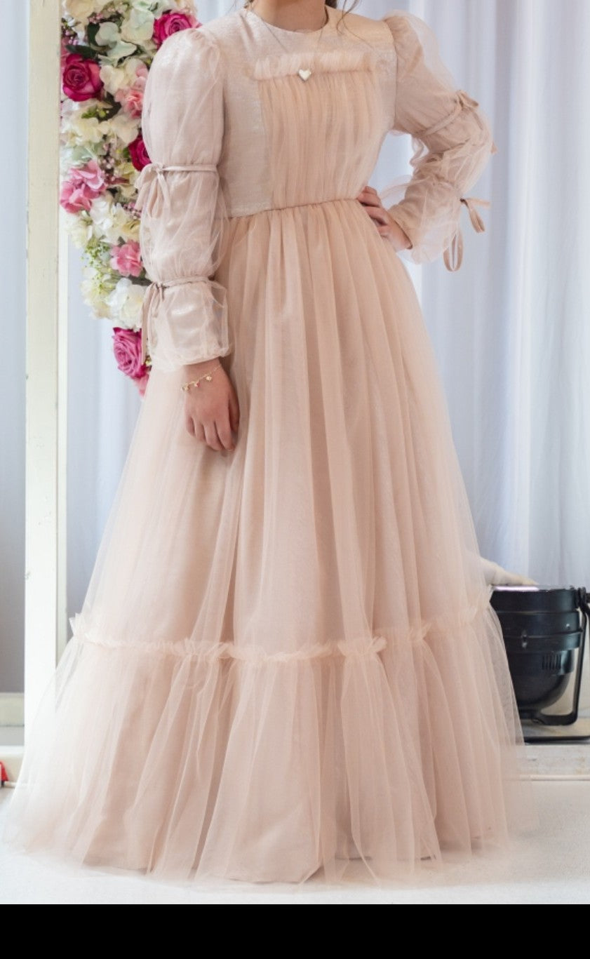 Pink tulle gowns for teens ages 12 - 15