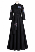 Stunning Black Satin Gown available in 3 sizes