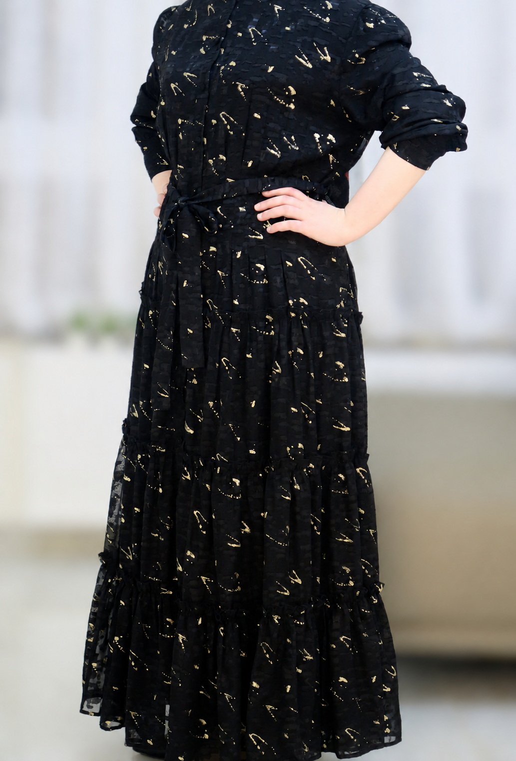 Beautiful black medium-size gown