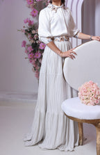 Cream gown size 36/38